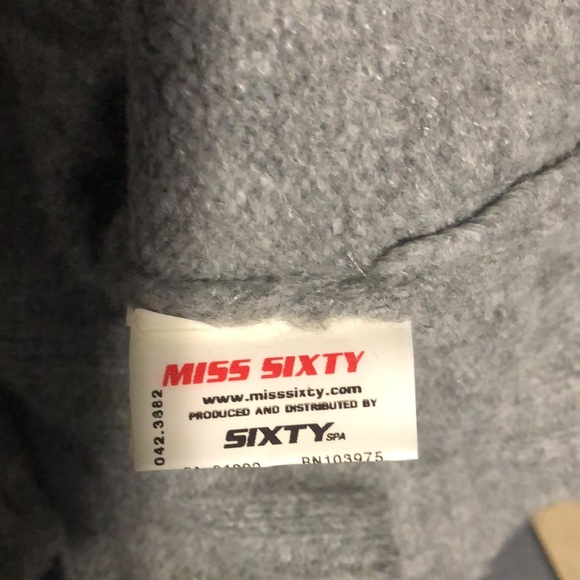 Miss Sixty vintage Y2K knit cowl sweater - Picture 4 of 14